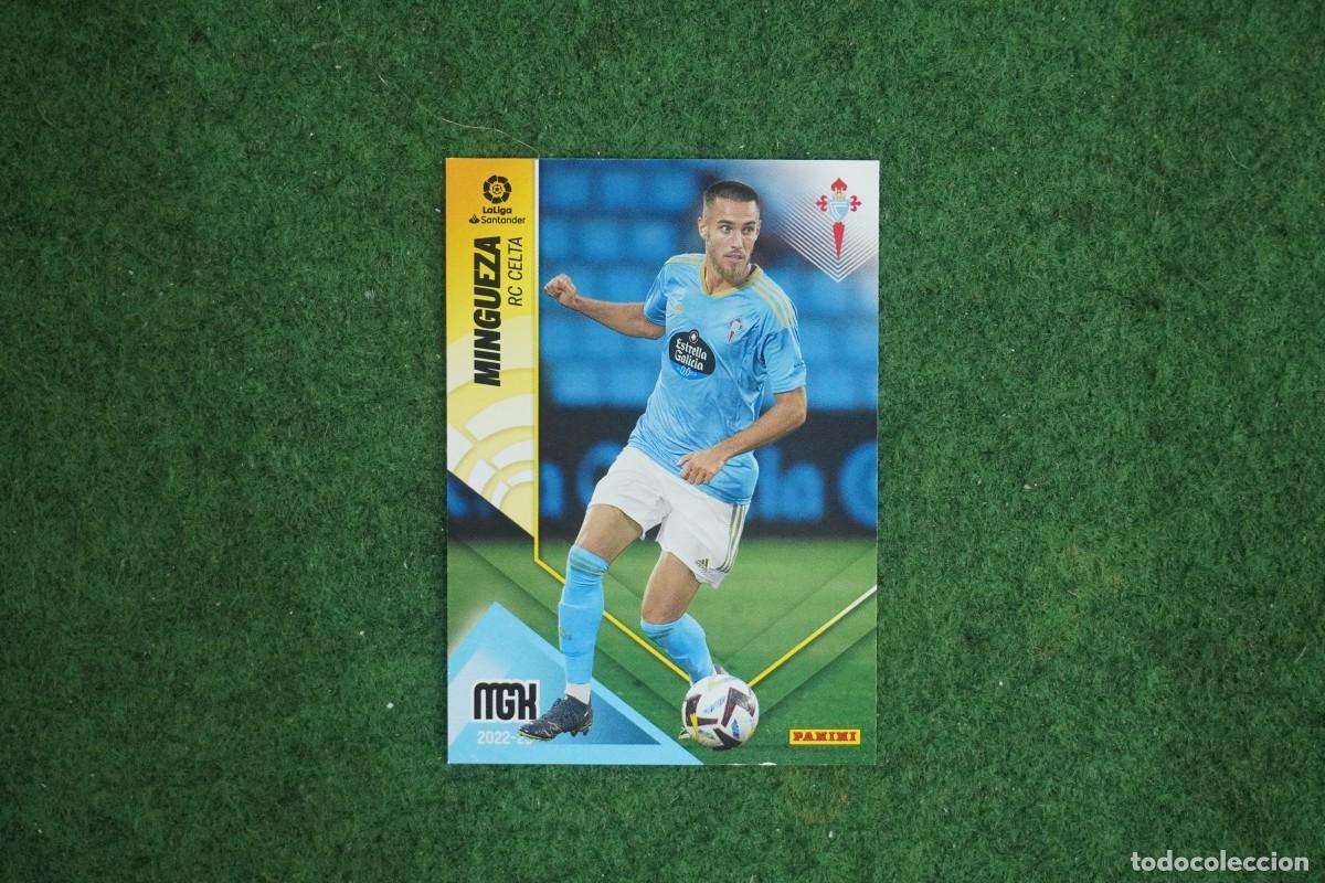 Cromos de f&uacute;tbol: 123 MINGUEZA CELTA MEGACRACKS 2022 2023 LALIGA SANTANDER MGK 22 23 PANINI