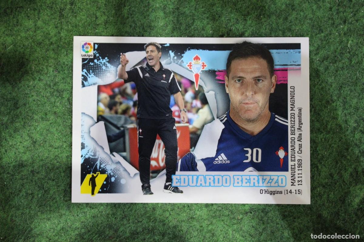 Cromos de Futebol: 2 EDUARDO BERIZZO CELTA LIGA ESTE PANINI 2015 2016 LIGA BBVA