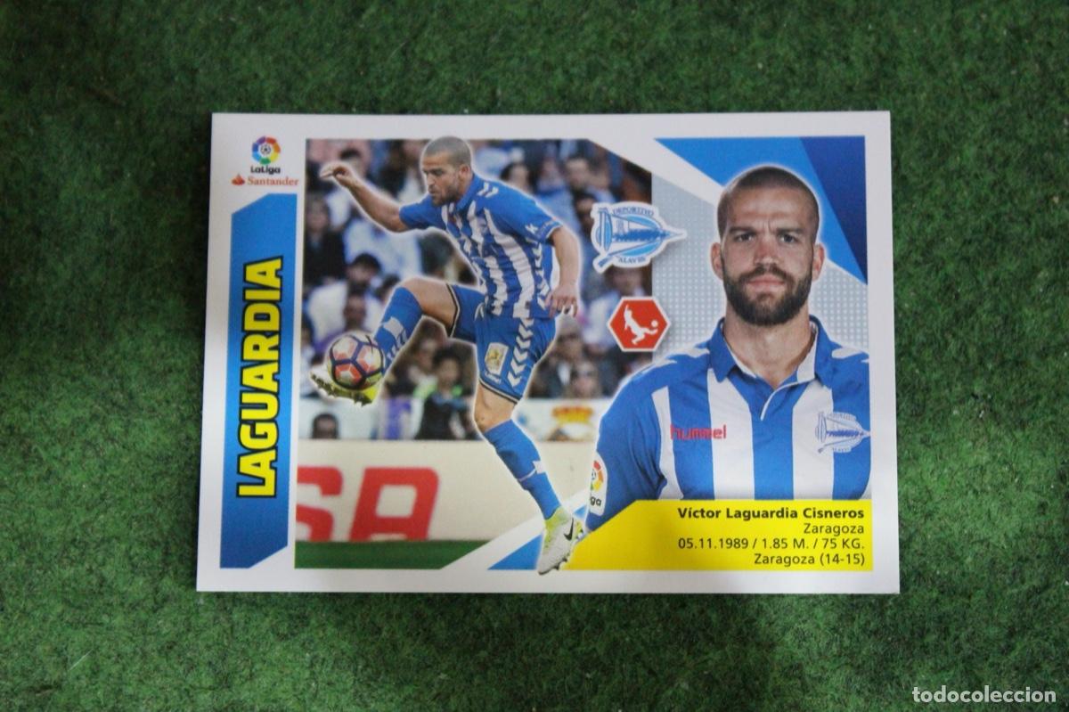 Figurine di Calcio: 5A LAGUARDIA ALAV&Eacute;S LIGA ESTE 2017-18 2017 2018 17 18 LALIGA SANTANDER