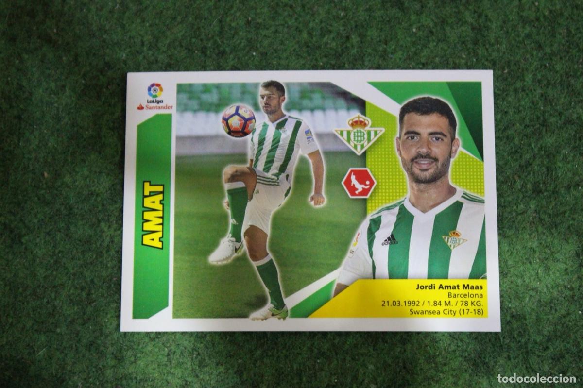 Figurine di Calcio: 4 AMAT REAL BETIS LIGA ESTE 2017-18 2017 2018 17 18 LALIGA SANTANDER