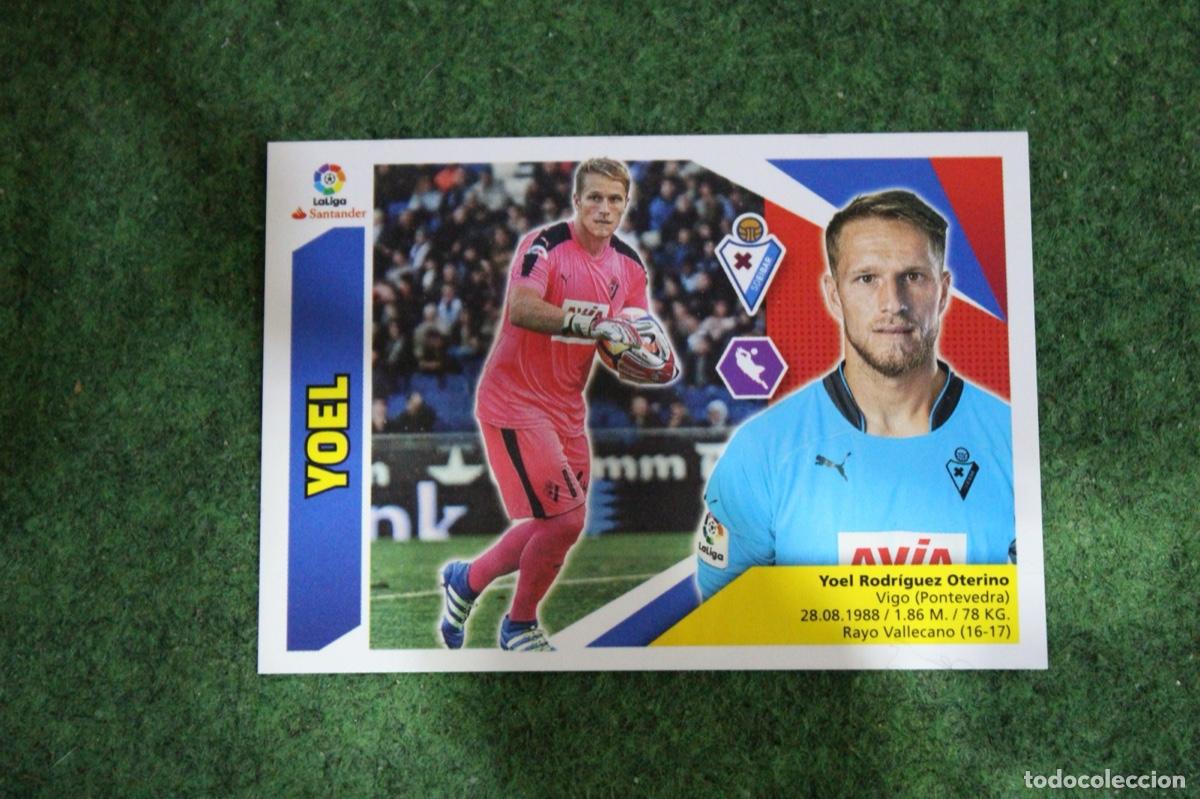 Figurine di Calcio: 2 YOEL SD EIBAR LIGA ESTE 2017-18 2017 2018 17 18 LALIGA SANTANDER