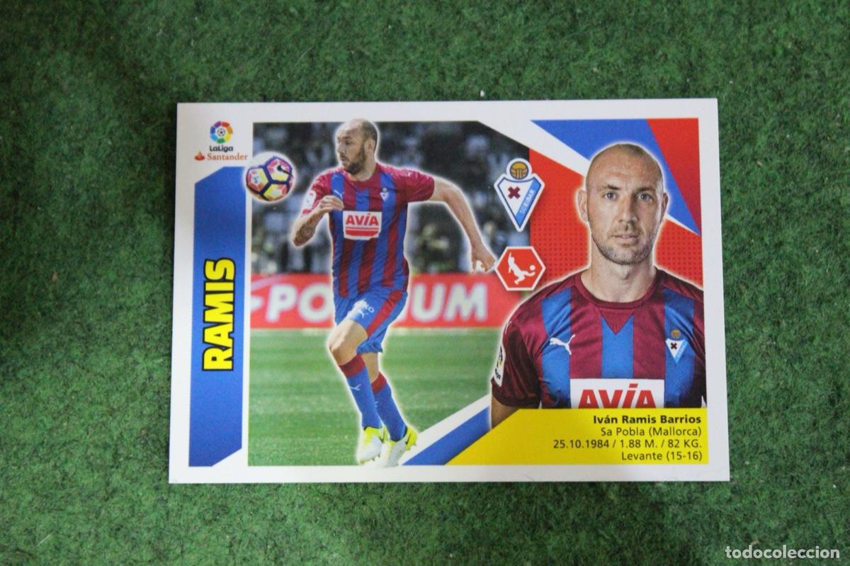 Fu&szlig;ball-Sticker: 6 RAMIS SD EIBAR LIGA ESTE 2017-18 2017 2018 17 18 LALIGA SANTANDER