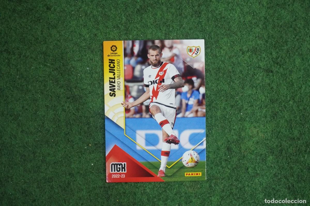 Cromos de Futebol: 266 SAVELJICH RAYO VALLECANO MEGACRACKS 2022 2023 LALIGA SANTANDER MGK 22 23 PANINI