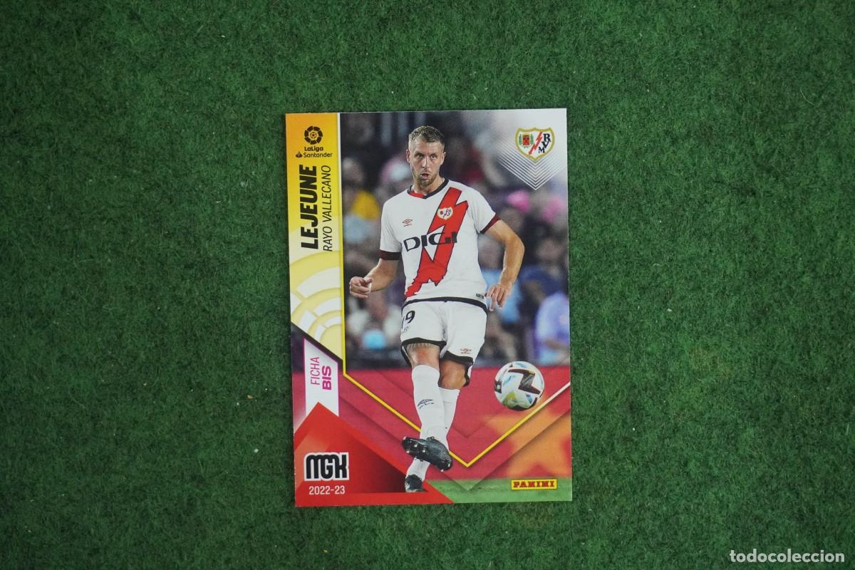 Cromos de Futebol: 268 BIS LEJEUNE RAYO VALLECANO MEGACRACKS 2022 2023 LALIGA SANTANDER MGK 22 23 PANINI