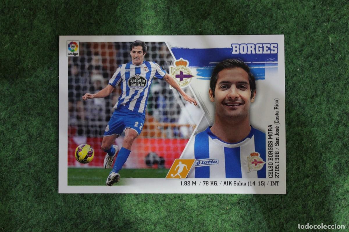 Fu&szlig;ball-Sticker: 12 BORGES DEPORTIVO LIGA ESTE PANINI 2015 2016 LIGA BBVA