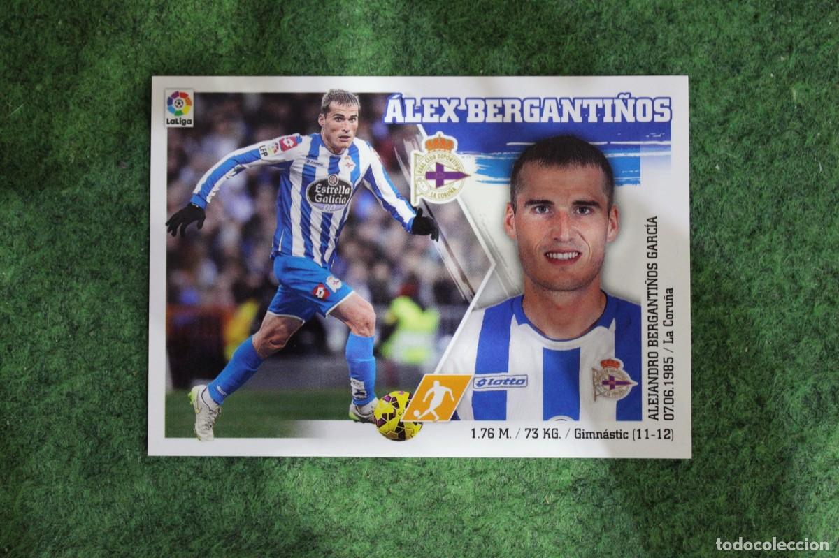 Cromos de Futebol: 11 &Aacute;LEX BERGANTI&Ntilde;OS DEPORTIVO LIGA ESTE PANINI 2015 2016 LIGA BBVA