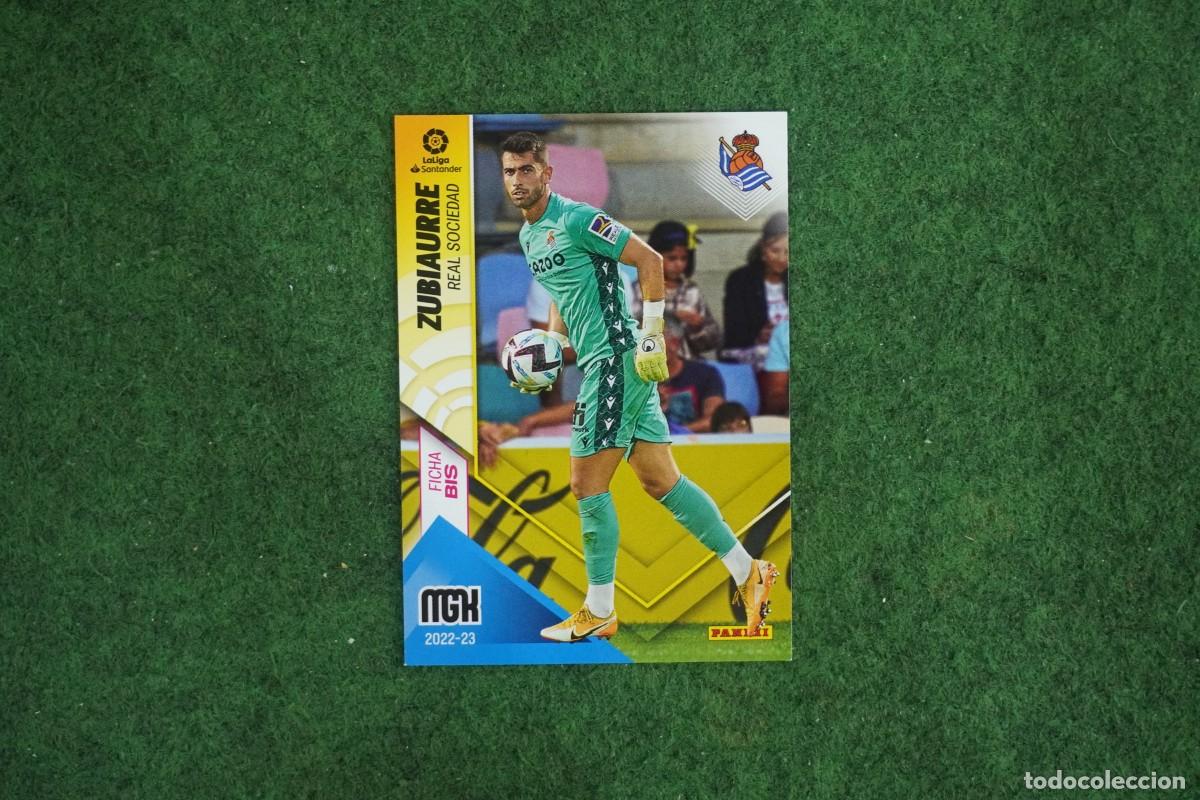 Cromos de Futebol: 282 BIS ZUBIAURRE REAL SOCIEDAD MEGACRACKS 2022 2023 LALIGA SANTANDER MGK 22 23 PANINI