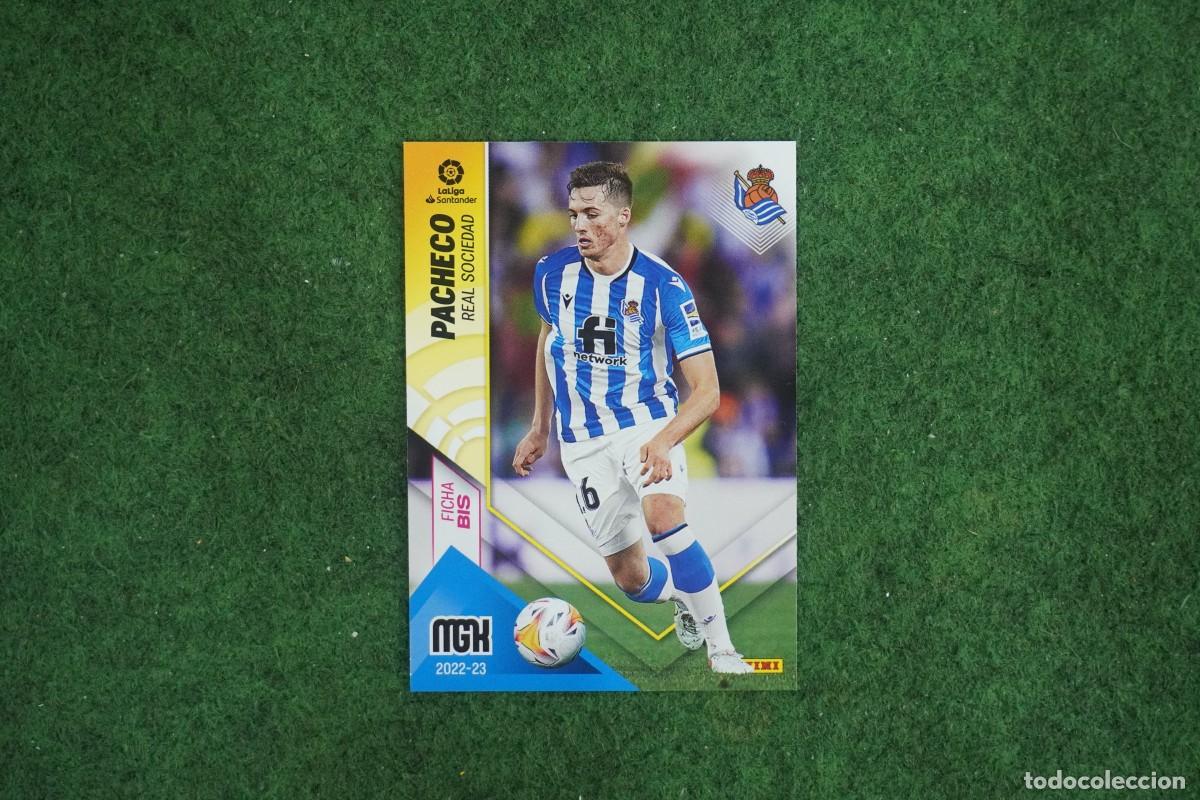 Cromos de Futebol: 283 BIS PACHECO REAL SOCIEDAD MEGACRACKS 2022 2023 LALIGA SANTANDER MGK 22 23 PANINI