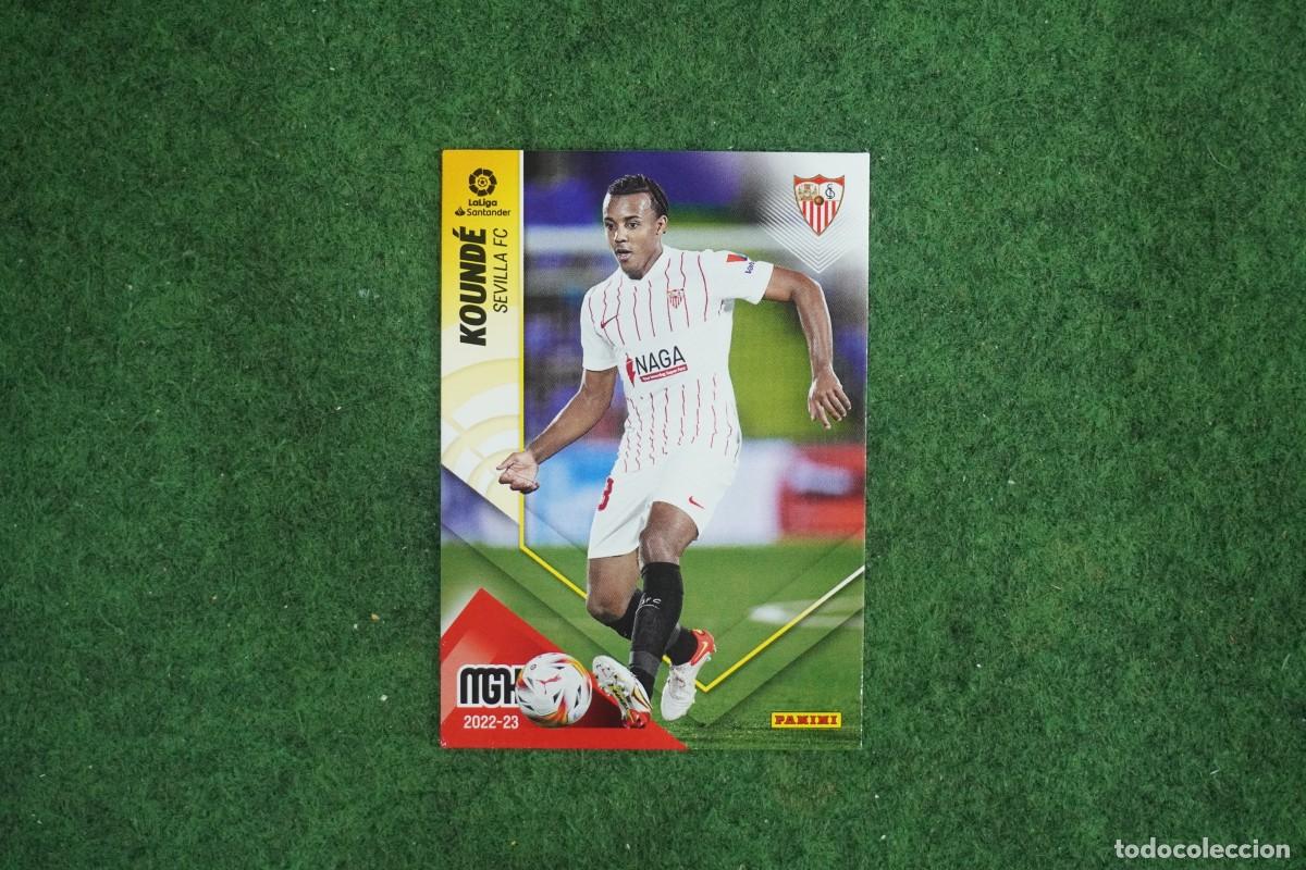 Cromos de Futebol: 303 KOUNDE SEVILLA MEGACRACKS 2022 2023 LALIGA SANTANDER MGK 22 23 PANINI
