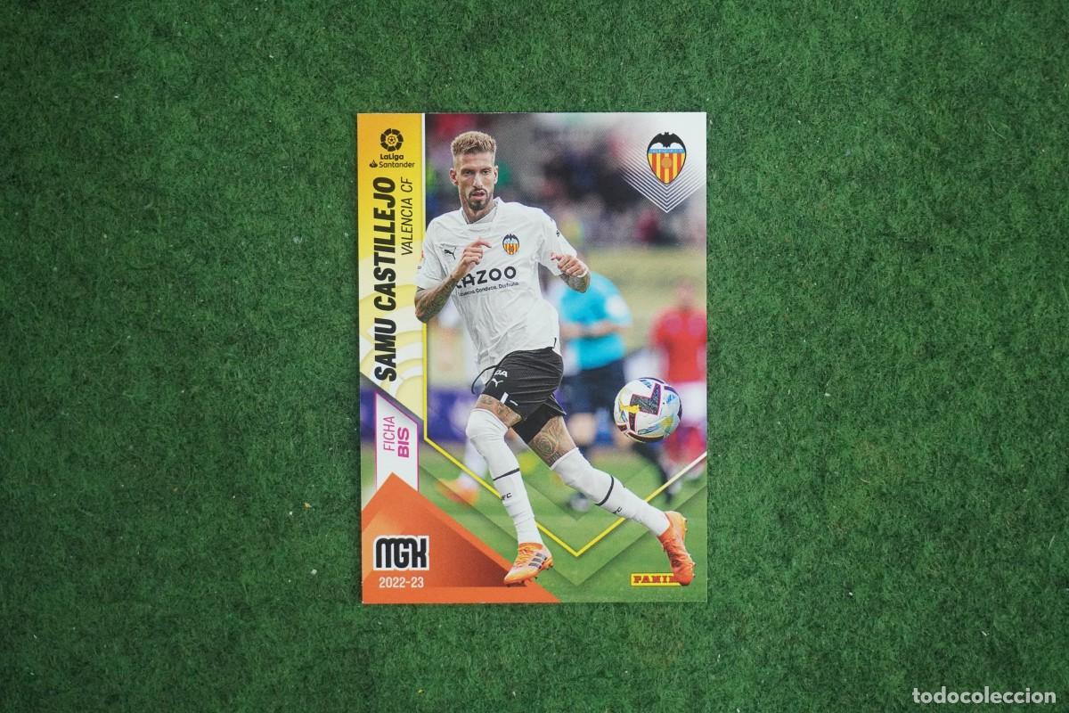 Cromos de Futebol: 330 BIS SAMU CASTILLEJO VALENCIA MEGACRACKS 2022 2023 LALIGA SANTANDER MGK 22 23 PANINI