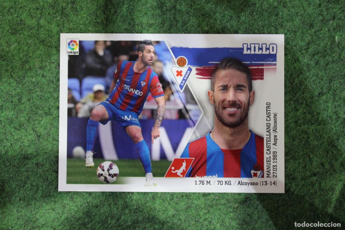 Cromos de Futebol: 8 LILLO EIBAR LIGA ESTE PANINI 2015 2016 LIGA BBVA