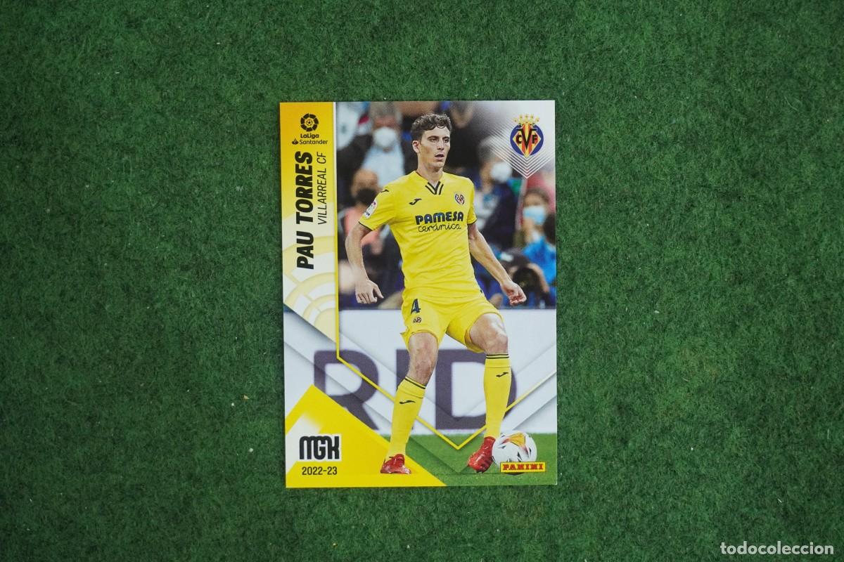 Cromos de f&uacute;tbol: 356 PAU TORRES VILLARREAL MEGACRACKS 2022 2023 LALIGA SANTANDER MGK 22 23 PANINI