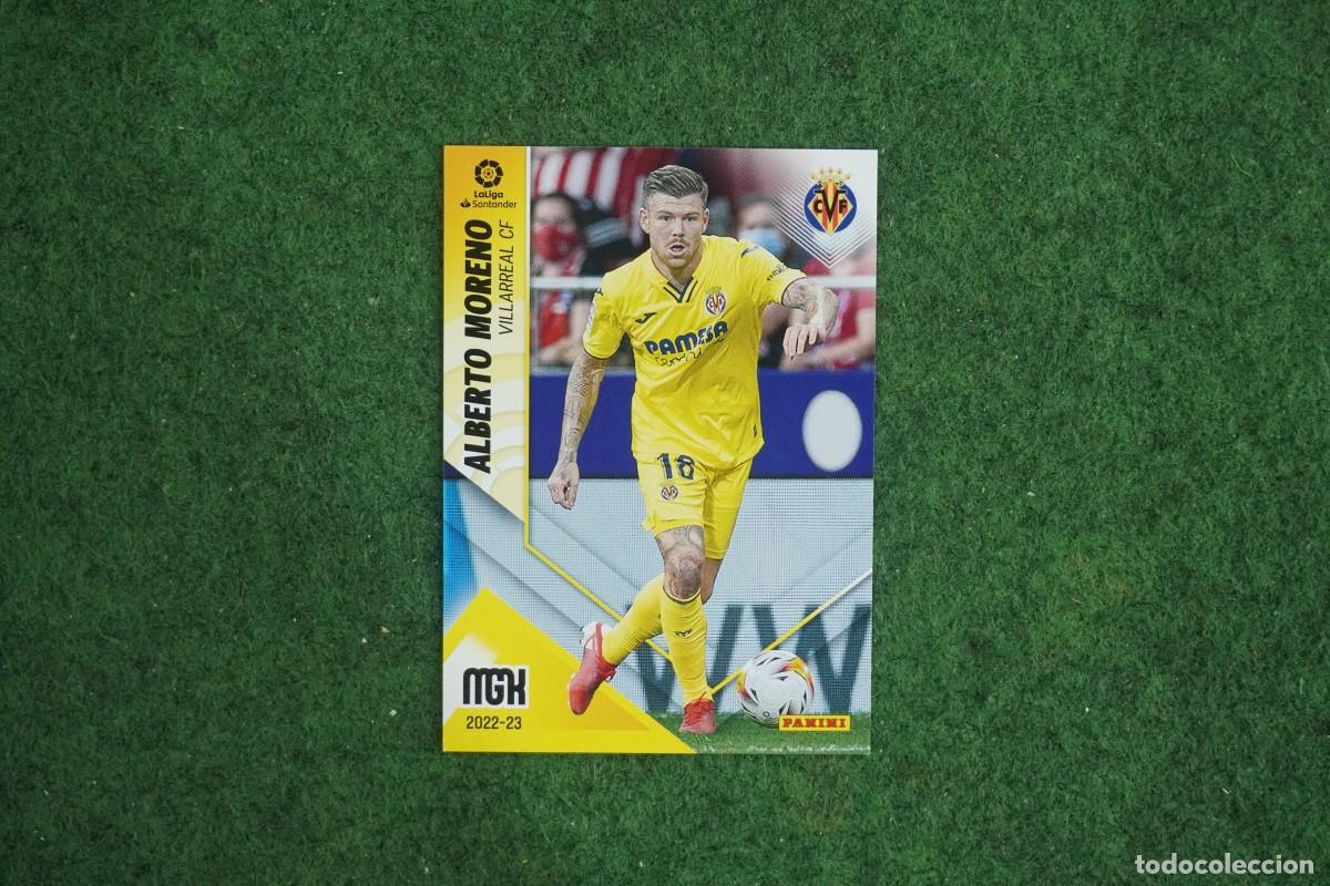 Cromos de f&uacute;tbol: 360 ALBERTO MORENO VILLARREAL MEGACRACKS 2022 2023 LALIGA SANTANDER MGK 22 23 PANINI