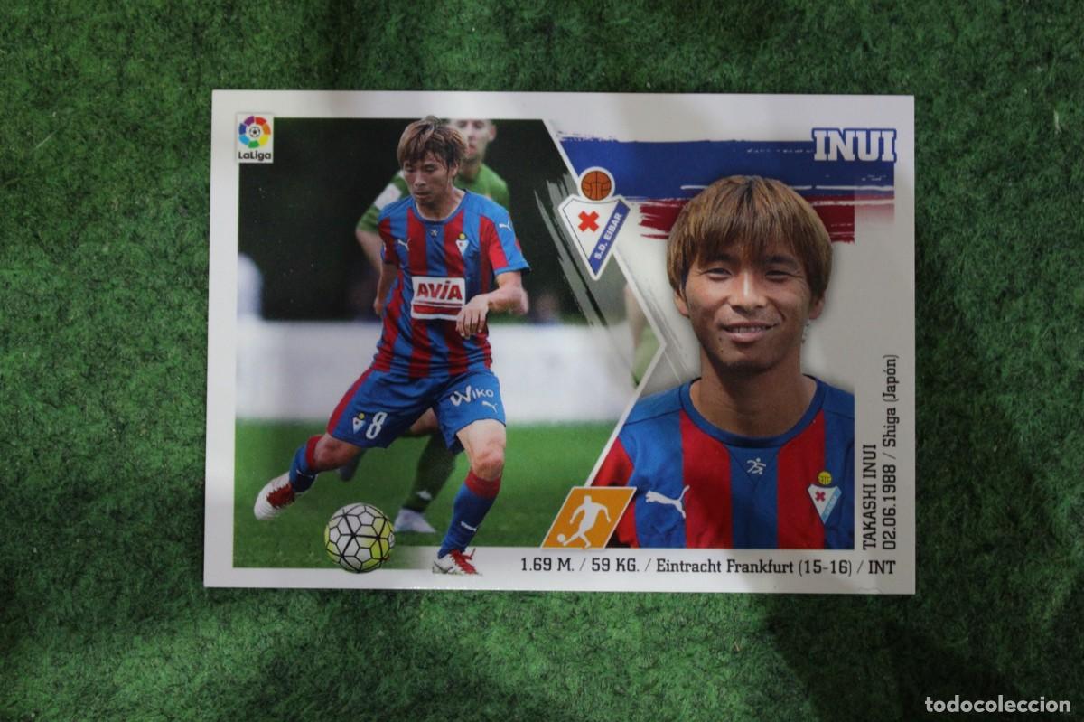Cromos de f&uacute;tbol: 12 BIS INUI COLOCA EIBAR LIGA ESTE PANINI 2015 2016 LIGA BBVA