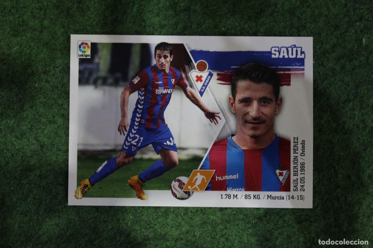 Cromos de f&uacute;tbol: 15 SA&Uacute;L EIBAR LIGA ESTE PANINI 2015 2016 LIGA BBVA