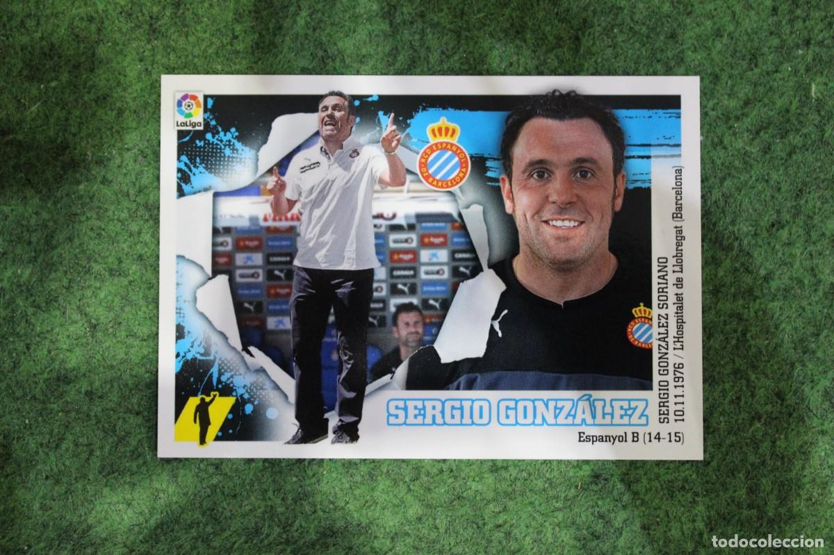 Cromos de f&uacute;tbol: 2 SERGIO GONZ&Aacute;LEZ ESPANYOL LIGA ESTE PANINI 2015 2016 LIGA BBVA