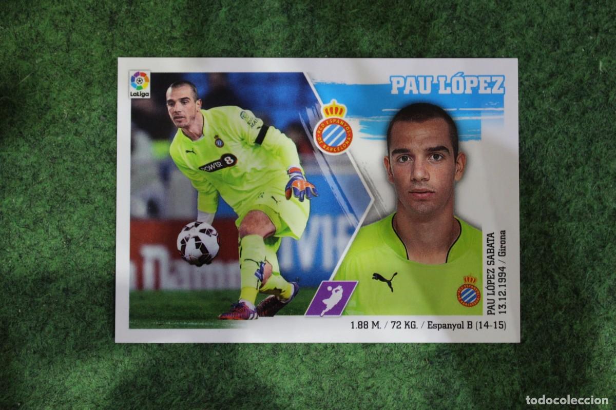 Fu&szlig;ball-Sticker: 4 PAU L&Oacute;PEZ ESPANYOL LIGA ESTE PANINI 2015 2016 LIGA BBVA