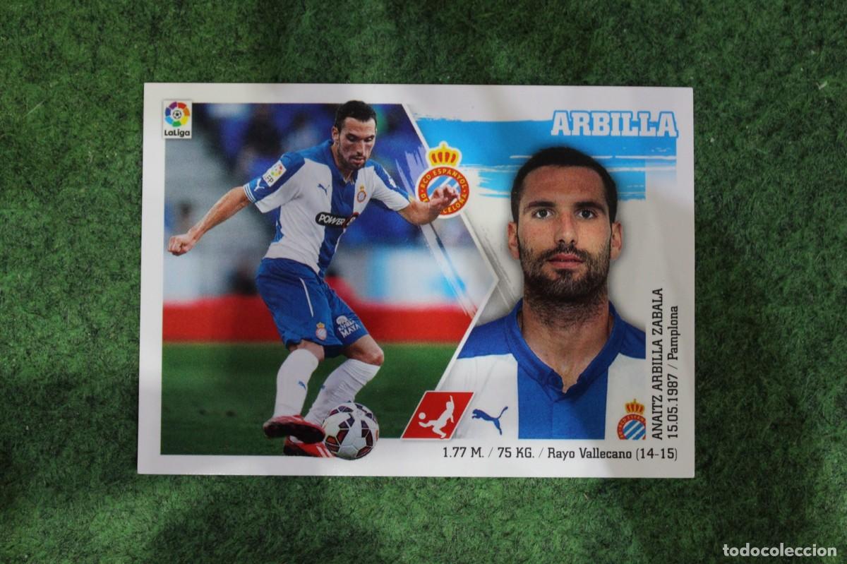 Fu&szlig;ball-Sticker: 5 ARBILLA ESPANYOL LIGA ESTE PANINI 2015 2016 LIGA BBVA