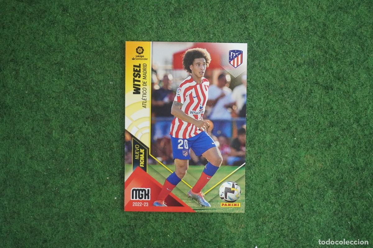 Fu&szlig;ball-Sticker: 437 WITSEL ATLETICO MADRID NUEVO FICHAJE MEGACRACKS 2022 2023 MGK 22 23 PANINI