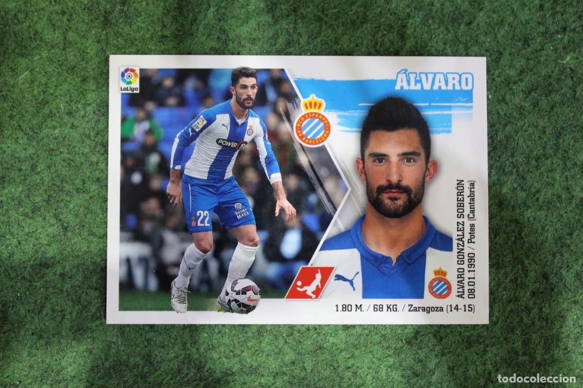 Fu&szlig;ball-Sticker: 7 &Aacute;LVARO ESPANYOL LIGA ESTE PANINI 2015 2016 LIGA BBVA
