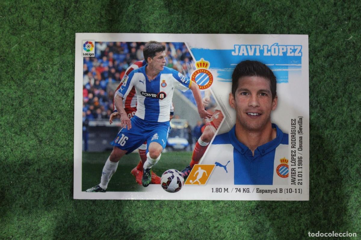 Fu&szlig;ball-Sticker: 10 JAVI L&Oacute;PEZ ESPANYOL LIGA ESTE PANINI 2015 2016 LIGA BBVA