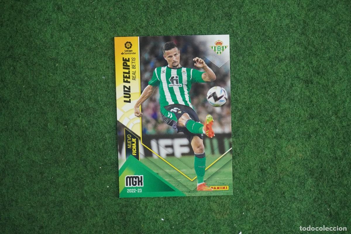 Fu&szlig;ball-Sticker: 450 LUIZ FELIPE BETIS NUEVO FICHAJE MEGACRACKS 2022 2023 MGK 22 23 PANINI