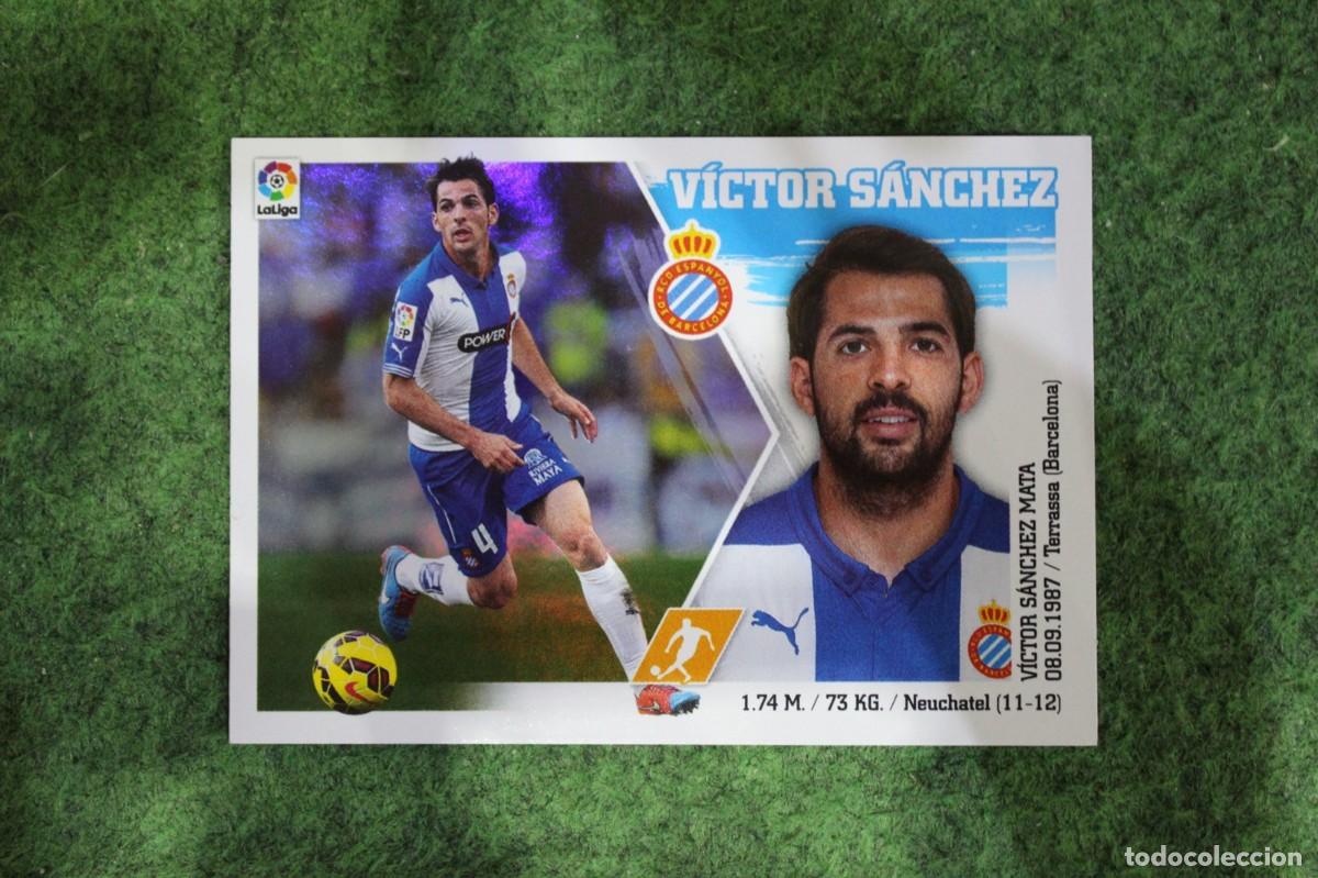 Fu&szlig;ball-Sticker: 11 V&Iacute;CTOR S&Aacute;NCHEZ ESPANYOL LIGA ESTE PANINI 2015 2016 LIGA BBVA
