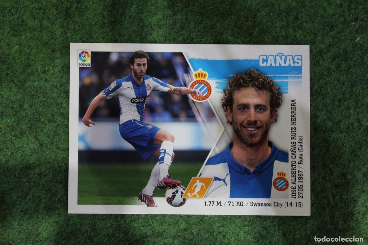 Cromos de f&uacute;tbol: 12 CA&Ntilde;AS ESPANYOL LIGA ESTE PANINI 2015 2016 LIGA BBVA
