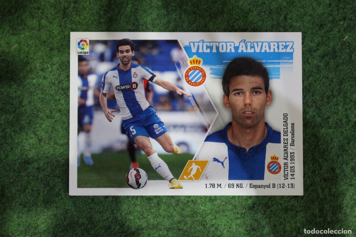 Fu&szlig;ball-Sticker: 15 V&Iacute;CTOR &Aacute;LVAREZ ESPANYOL LIGA ESTE PANINI 2015 2016 LIGA BBVA