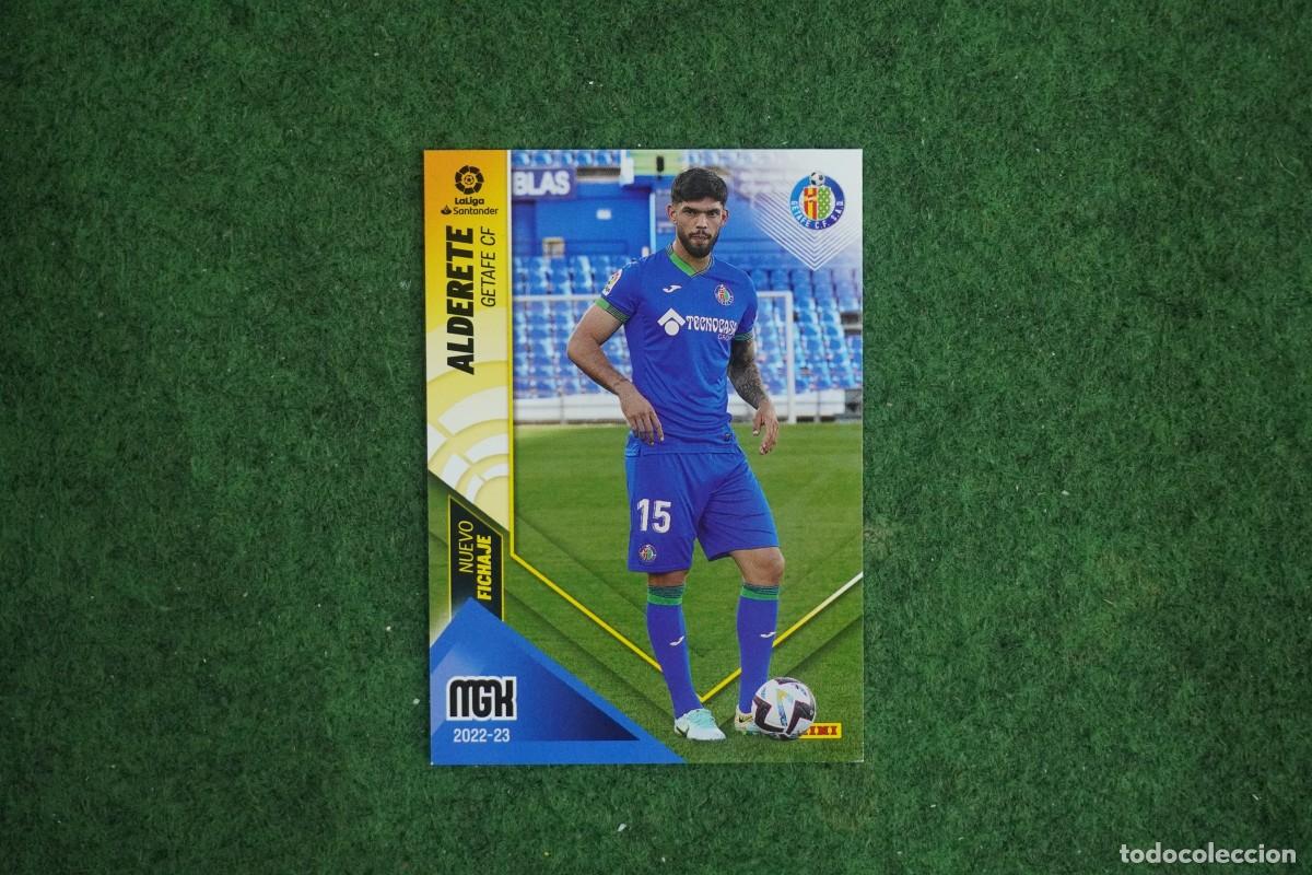 Fu&szlig;ball-Sticker: 470 ALDERETE GETAFE NUEVO FICHAJE MEGACRACKS 2022 2023 MGK 22 23 PANINI