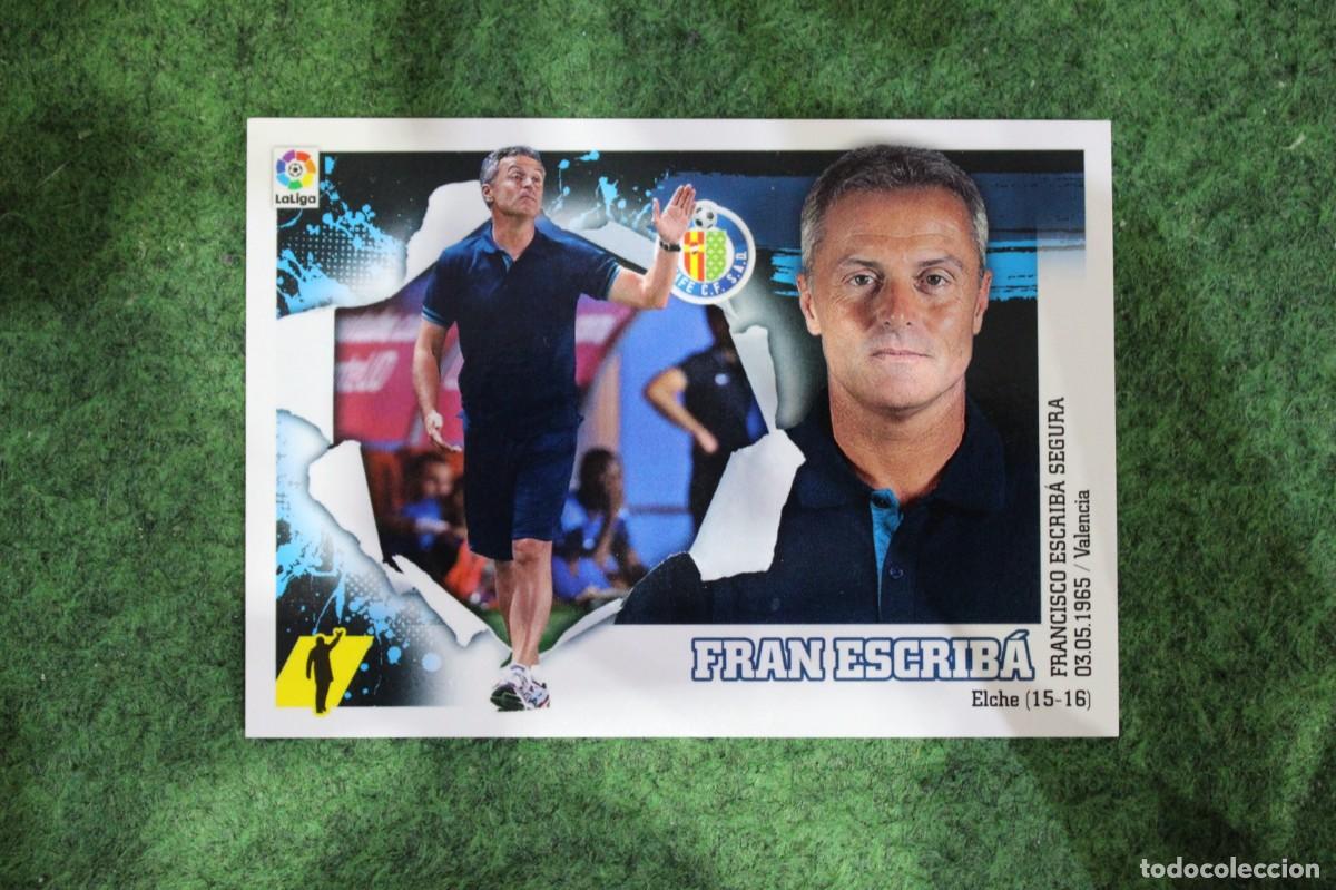 Figurine di Calcio: 2 FRAN ESCRIB&Aacute; GETAFE LIGA ESTE PANINI 2015 2016 LIGA BBVA