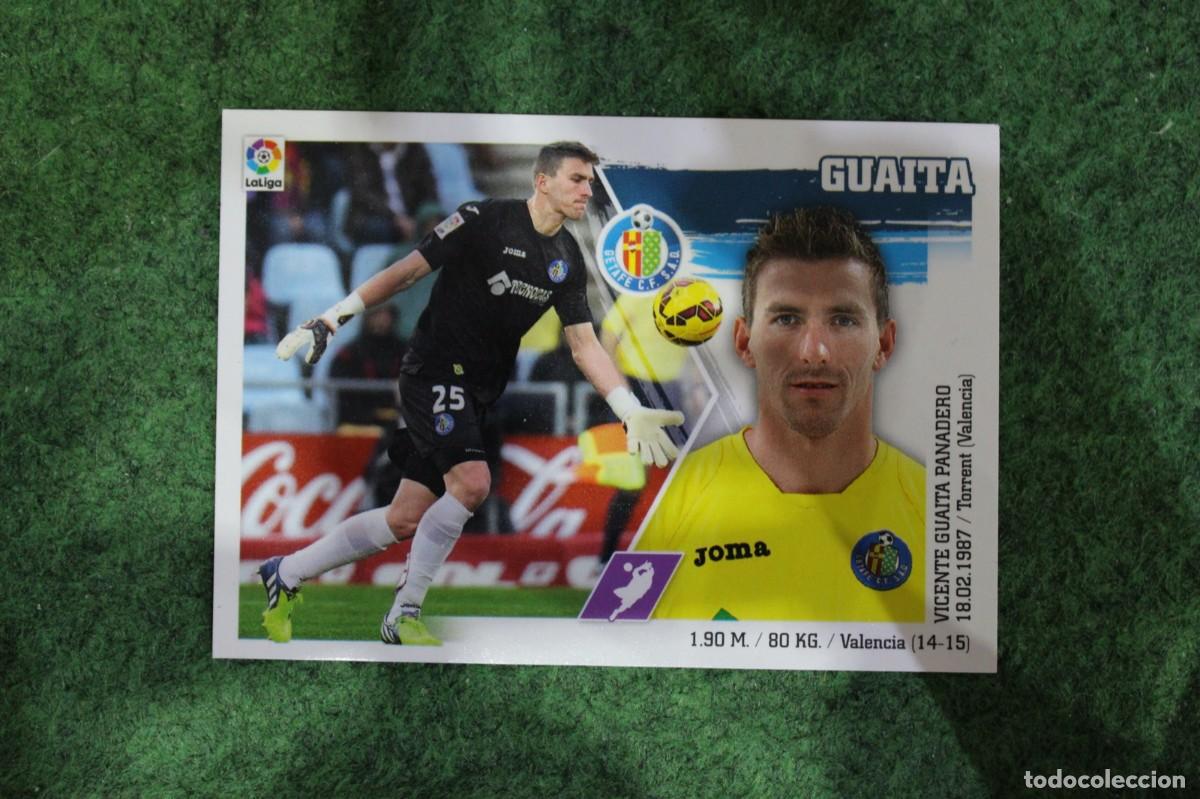 Figurine di Calcio: 3 GUAITA GETAFE LIGA ESTE PANINI 2015 2016 LIGA BBVA