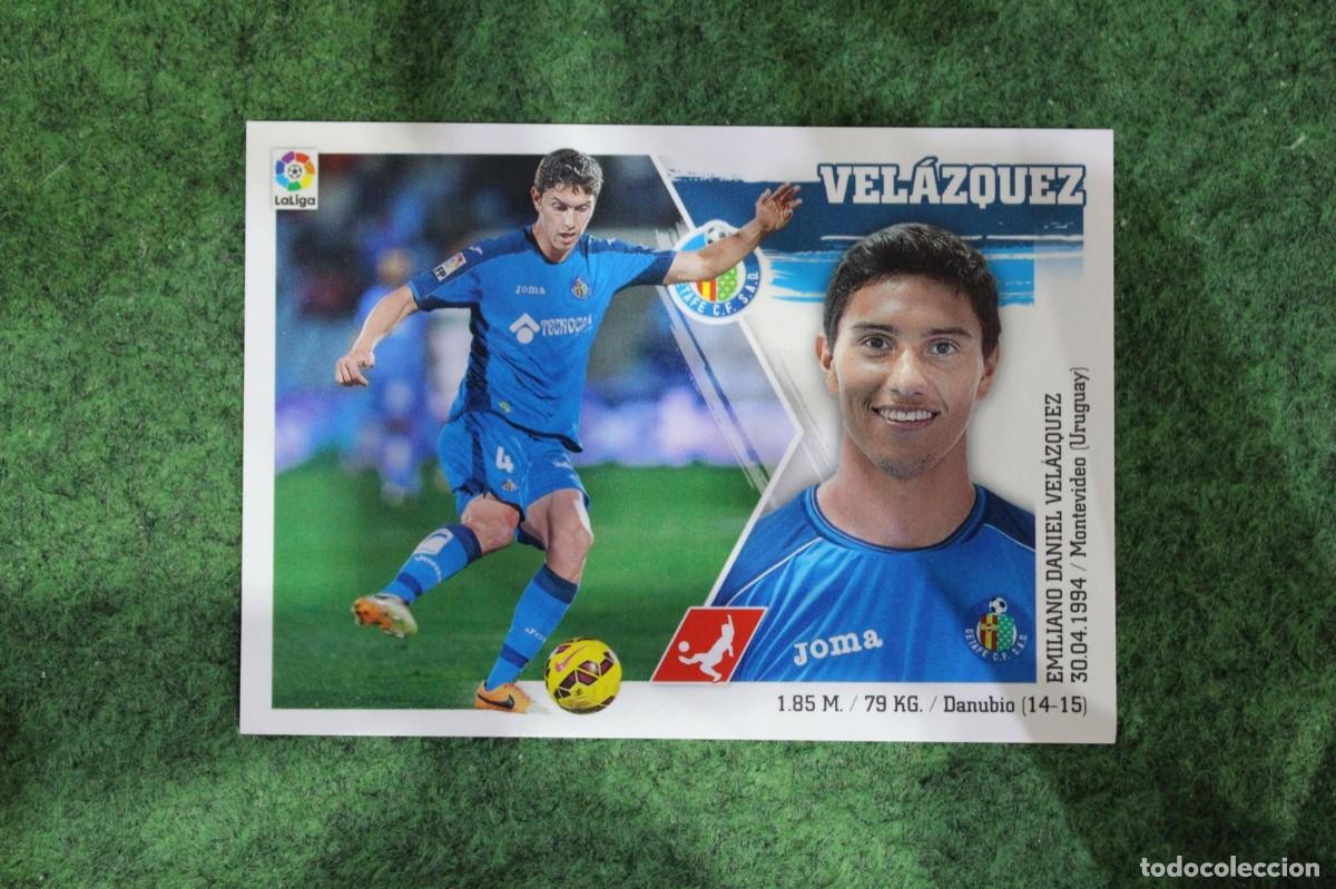 Figurine di Calcio: 6 VEL&Aacute;ZQUEZ GETAFE LIGA ESTE PANINI 2015 2016 LIGA BBVA