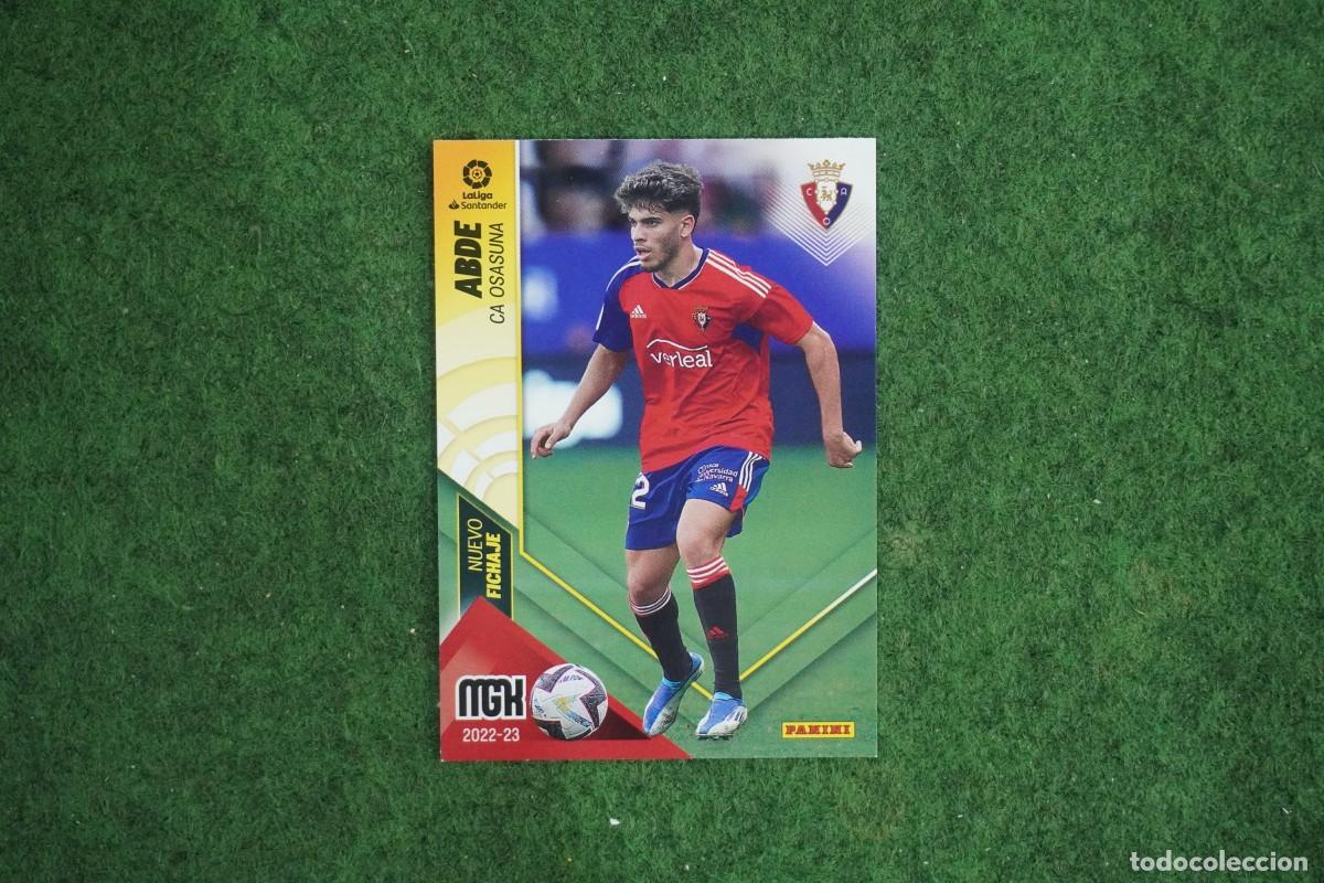 Figurine di Calcio: 485 ABDE OSASUNA NUEVO FICHAJE MEGACRACKS 2022 2023 MGK 22 23 PANINI