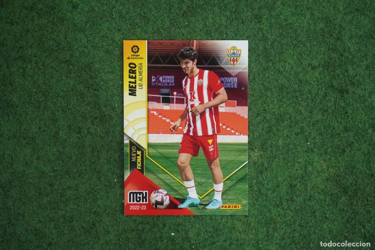Figurine di Calcio: 488 MELERO ALMERIA NUEVO FICHAJE MEGACRACKS 2022 2023 MGK 22 23 PANINI