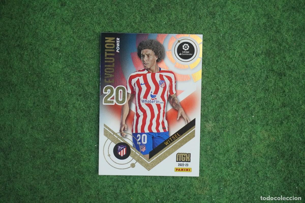 Figurine di Calcio: P 501 P501 WITSEL ATLETICO MADRID EVOLUTION POWER MEGACRACKS 2022 2023 MGK 22 23 PANINI