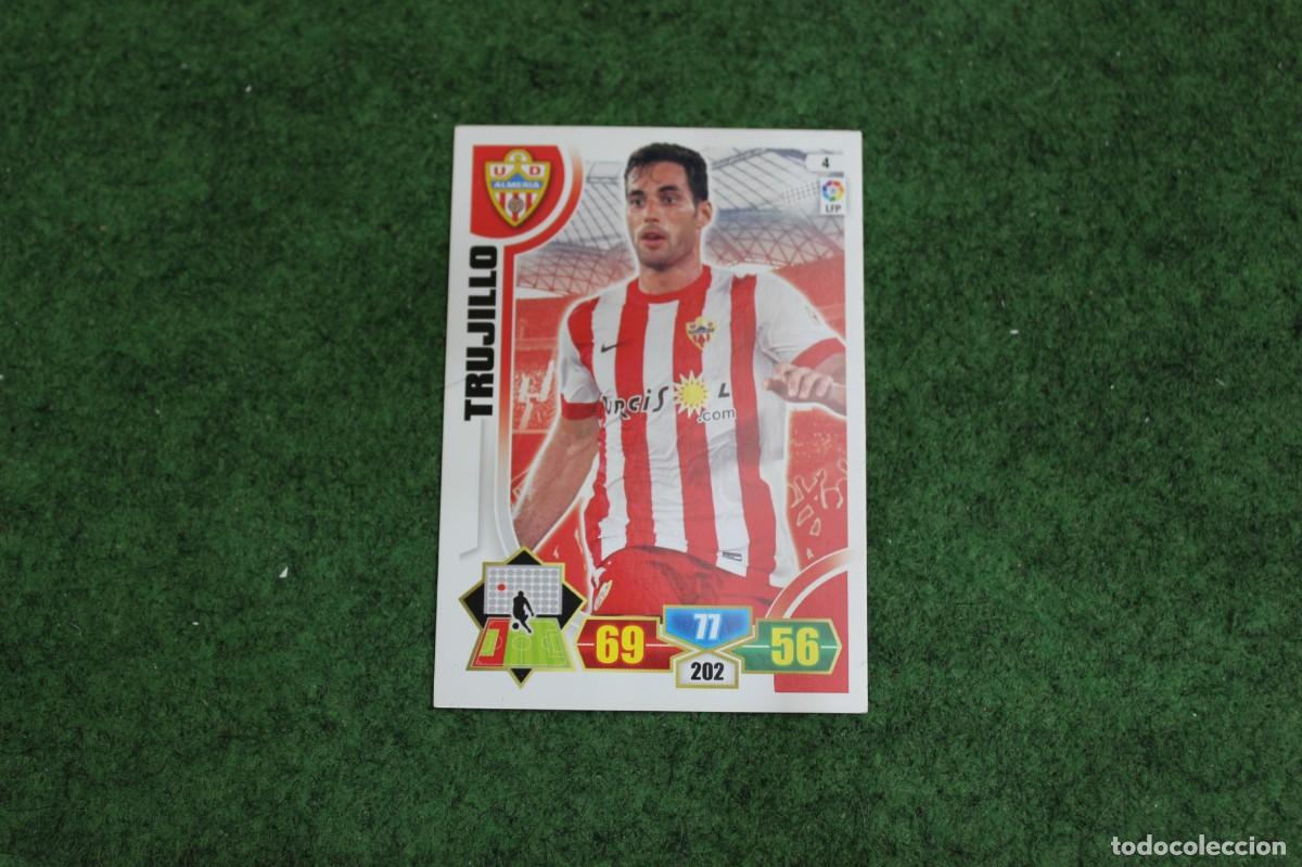 Figurine di Calcio: 4 TRUJILLO UD ALMER&Iacute;A ADRENALYN XL 2013 2014 13 14 LALIGA SANTANDER