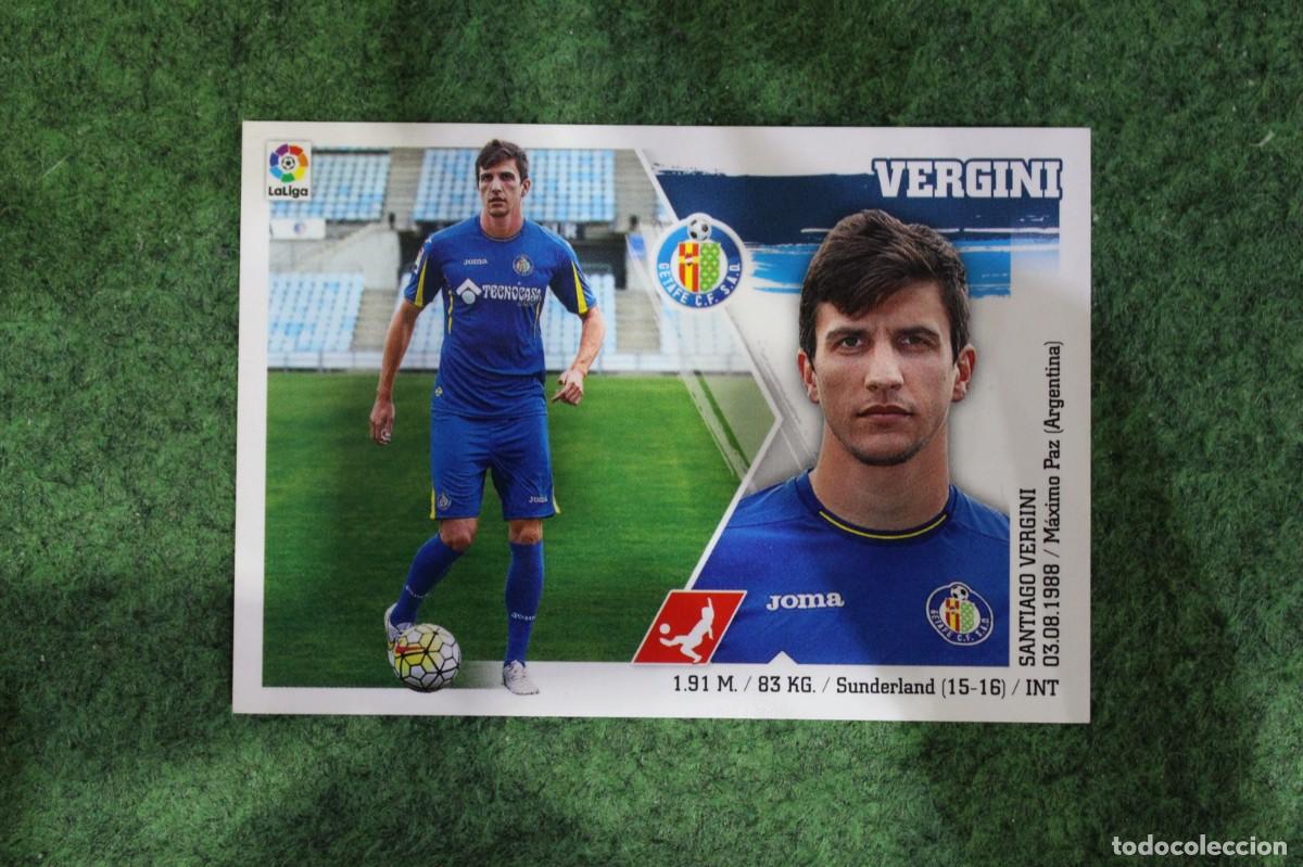 Figurine di Calcio: 10 BIS VERGINI COLOCA GETAFE LIGA ESTE PANINI 2015 2016 LIGA BBVA