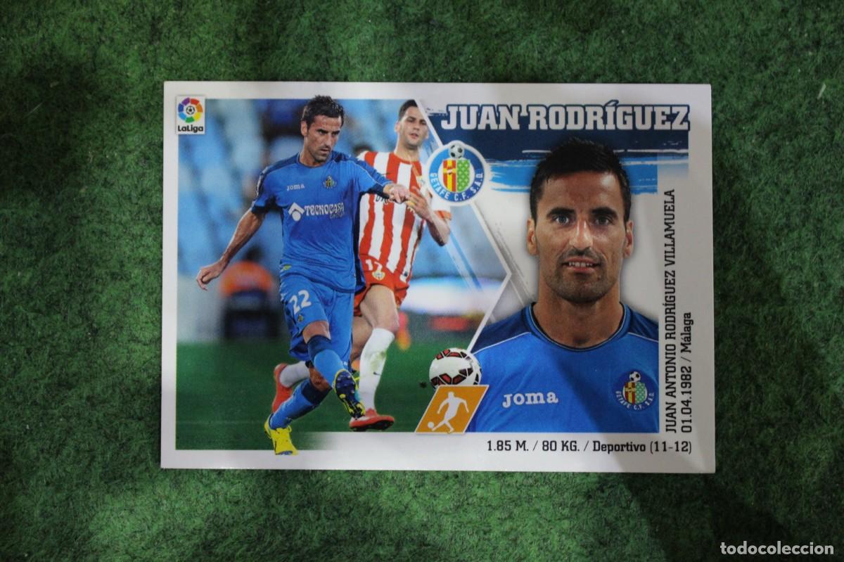 Figurine di Calcio: 13 JUAN RODR&Iacute;GUEZ GETAFE LIGA ESTE PANINI 2015 2016 LIGA BBVA