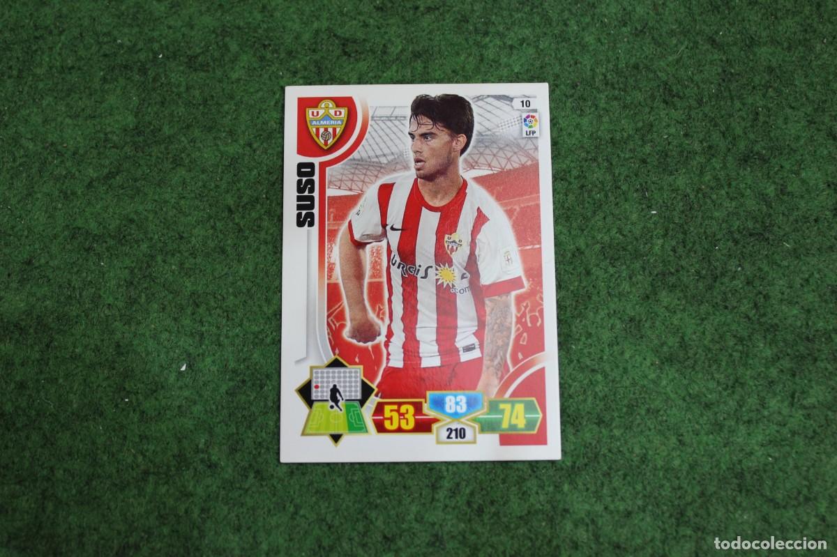 Figurine di Calcio: 10 SUSO UD ALMER&Iacute;A ADRENALYN XL 2013 2014 13 14 LALIGA SANTANDER