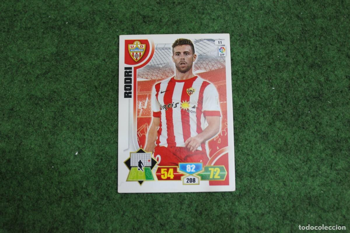Figurine di Calcio: 11 RODRI UD ALMER&Iacute;A ADRENALYN XL 2013 2014 13 14 LALIGA SANTANDER