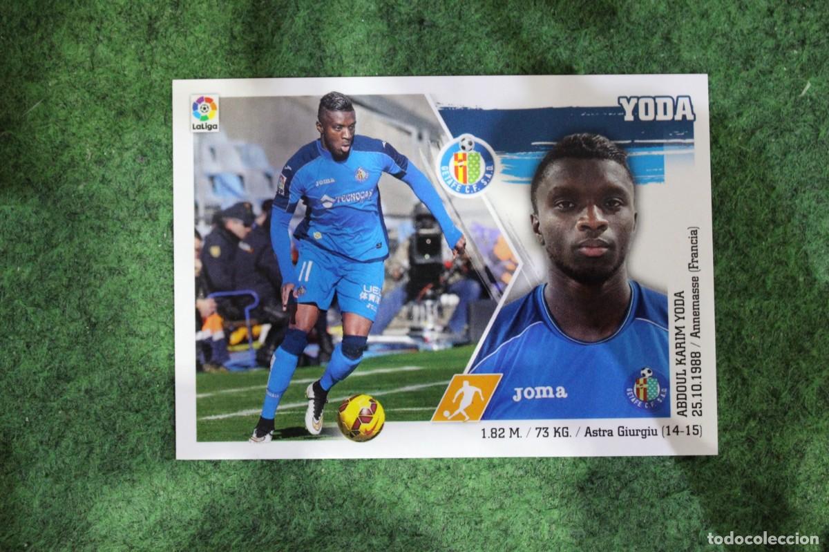 Football Stickers: 16 YODA GETAFE LIGA ESTE PANINI 2015 2016 LIGA BBVA
