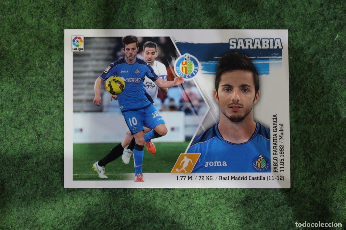 Football Stickers: 17 SARABIA GETAFE LIGA ESTE PANINI 2015 2016 LIGA BBVA