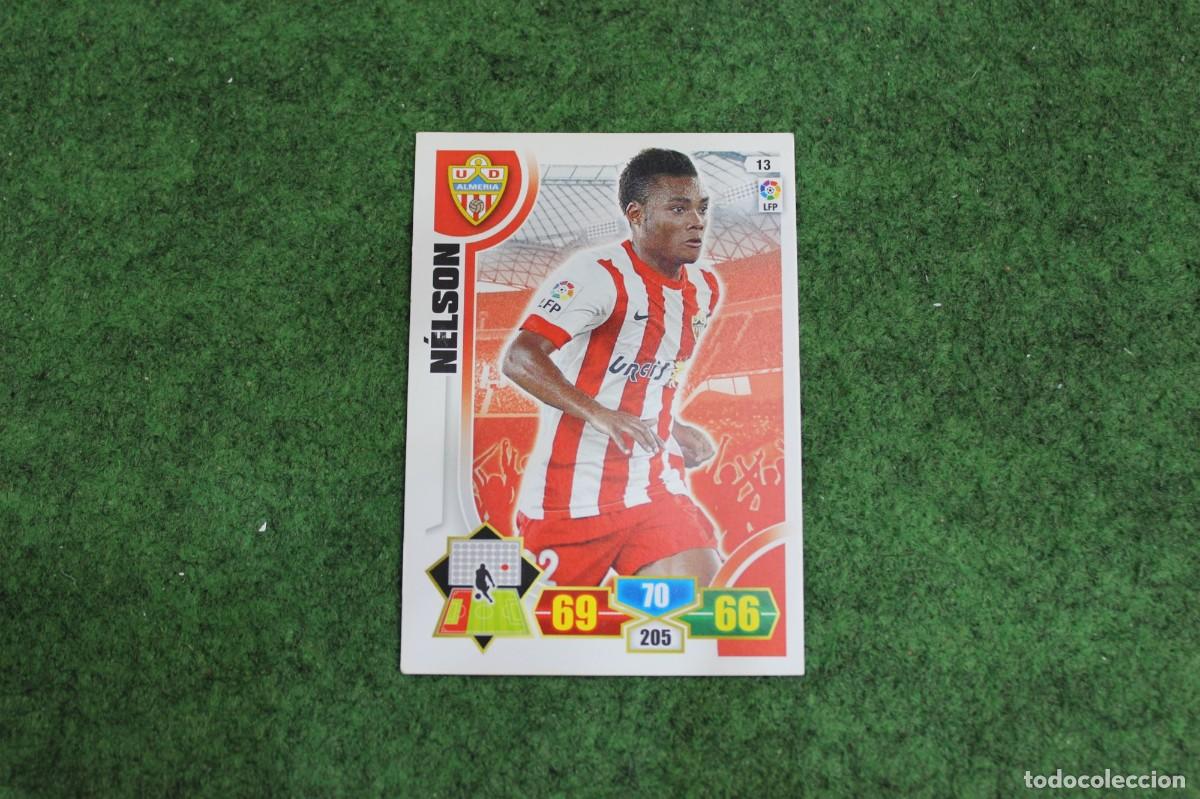 Football Stickers: 13 N&Eacute;LSON UD ALMER&Iacute;A ADRENALYN XL 2013 2014 13 14 LALIGA SANTANDER