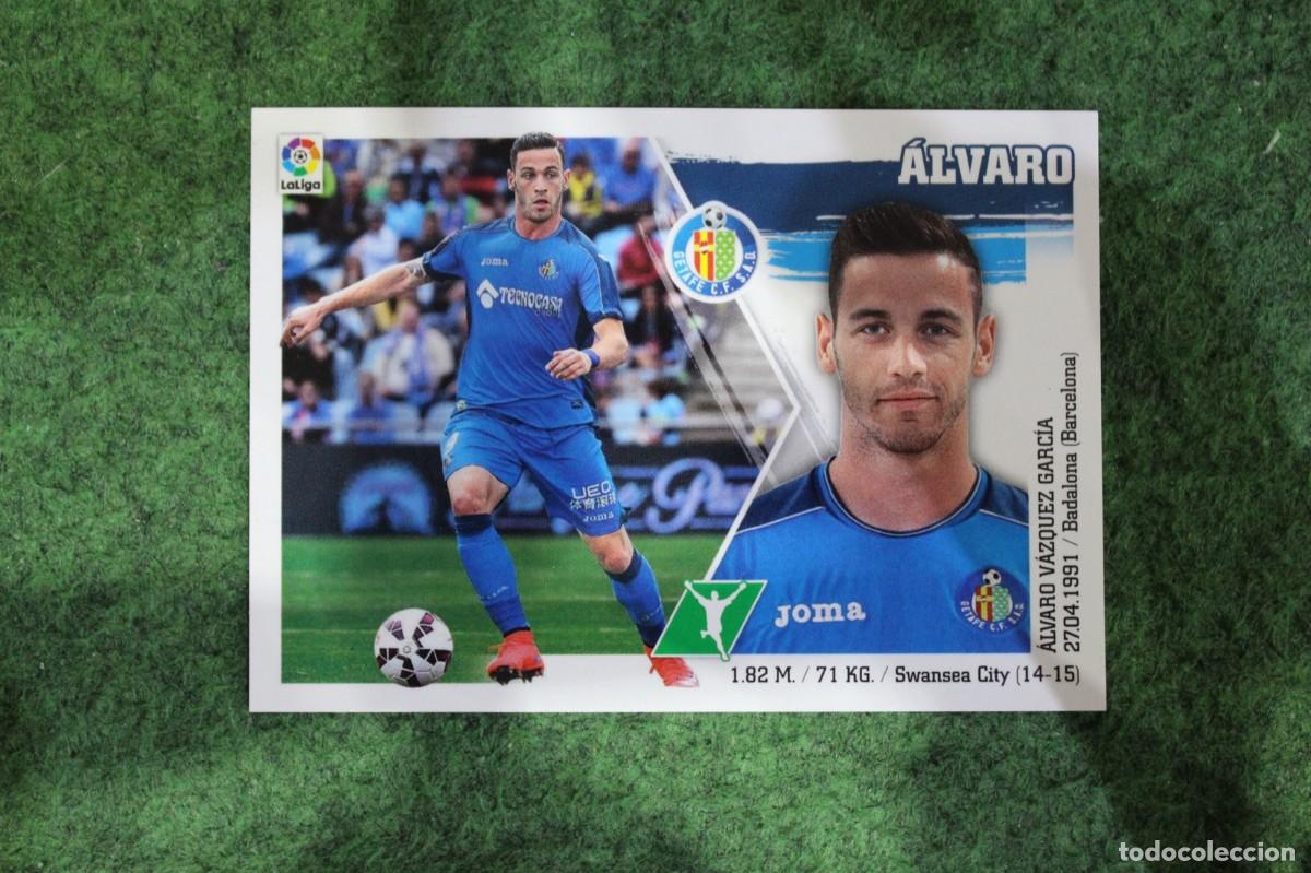 Football Stickers: 20 &Aacute;LVARO GETAFE LIGA ESTE PANINI 2015 2016 LIGA BBVA
