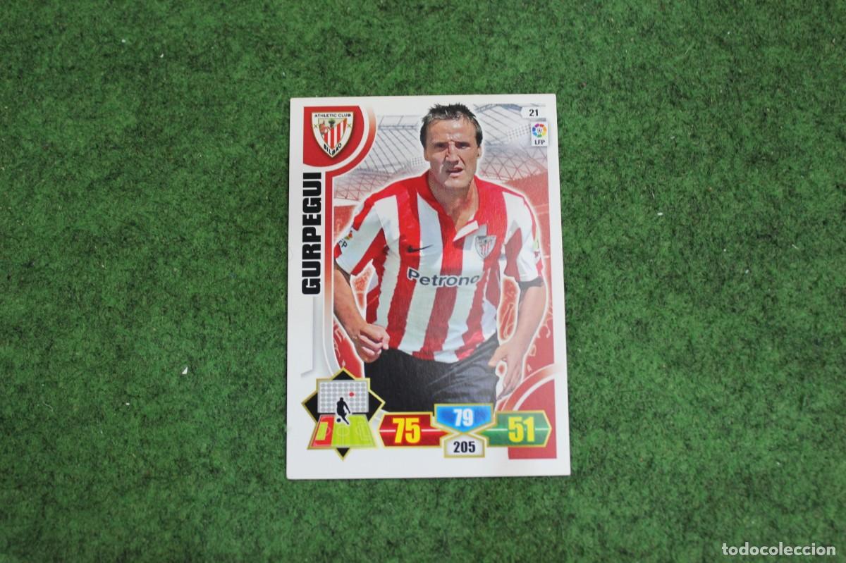 Football Stickers: 21 GURPEGUI ATHLETIC CLUB ADRENALYN XL 2013 2014 13 14 LALIGA SANTANDER