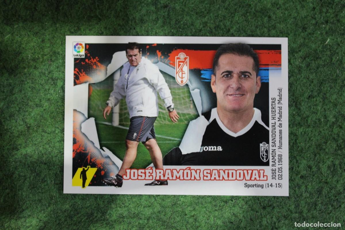 Football Stickers: 2 JOS&Eacute; RAM&Oacute;N SANDOVAL GRANADA LIGA ESTE PANINI 2015 2016 LIGA BBVA