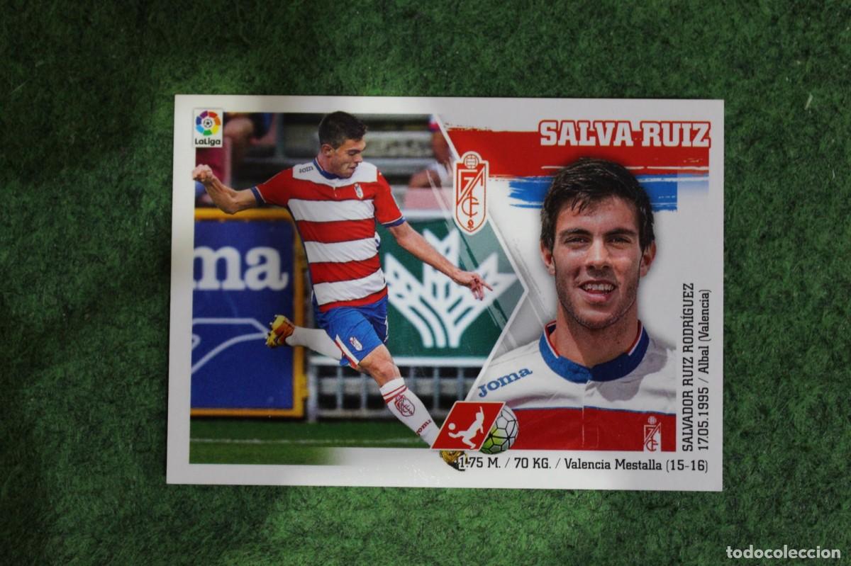 Cromos de f&uacute;tbol: 5 BIS SALVA RUIZ COLOCA GRANADA LIGA ESTE PANINI 2015 2016 LIGA BBVA