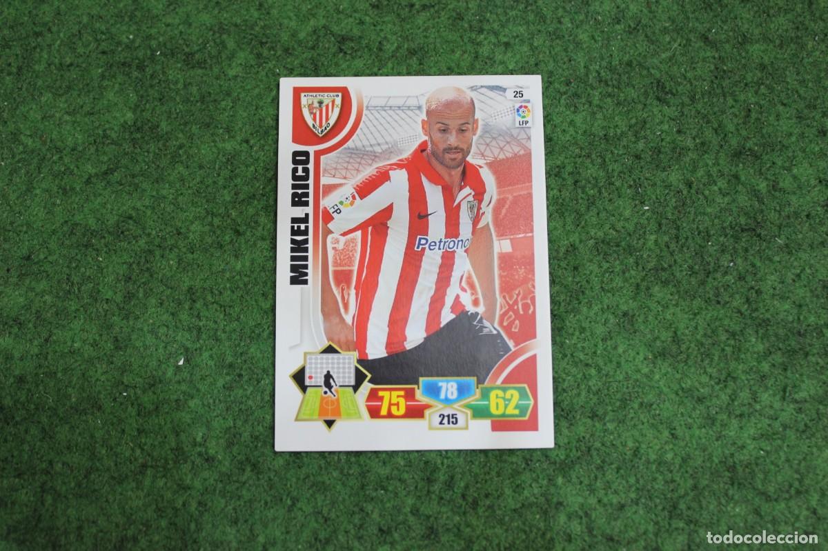 Cromos de f&uacute;tbol: 25 MIKEL RICO ATHLETIC CLUB ADRENALYN XL 2013 2014 13 14 LALIGA SANTANDER