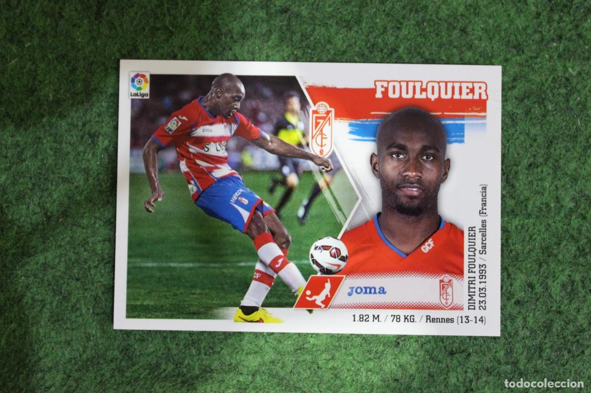 Cromos de f&uacute;tbol: 6 FOULQUIER GRANADA LIGA ESTE PANINI 2015 2016 LIGA BBVA